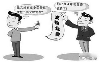 物业费多久不交